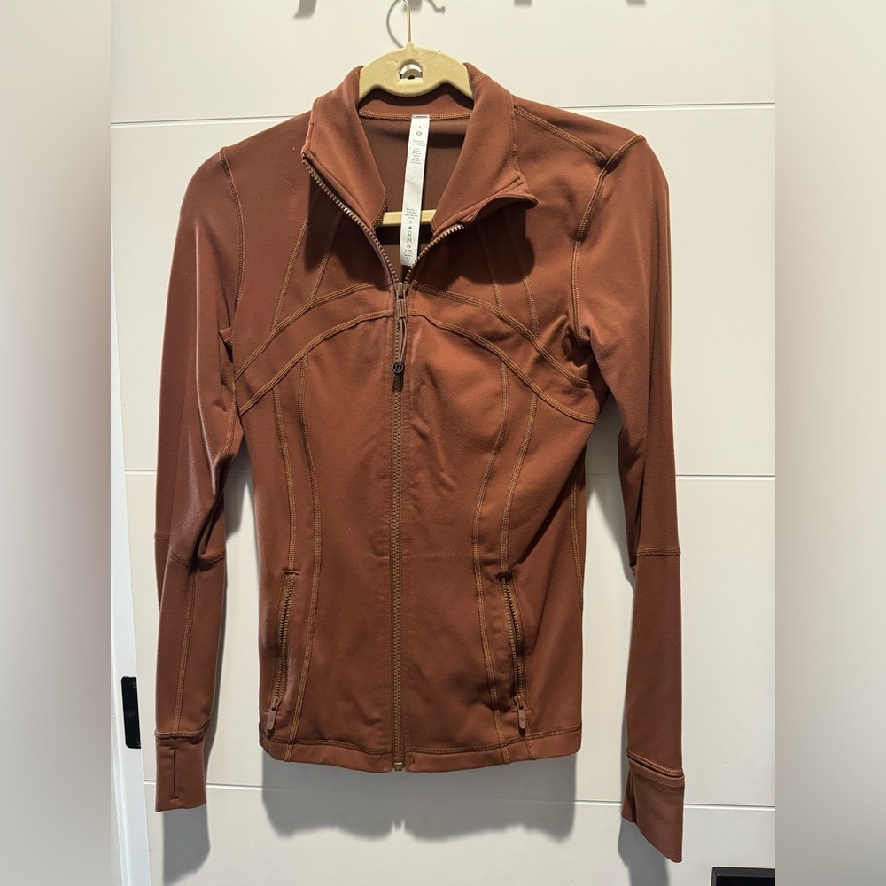 Lululemon burnt orange jacket